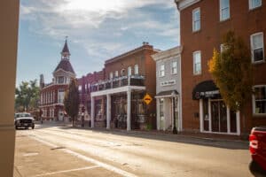 Market Street view to City Hall