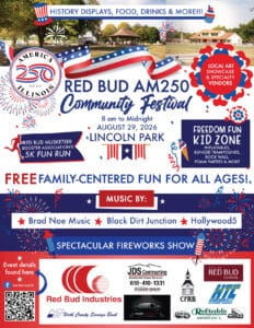 Red Bud AM250 Community Festival Flyer
