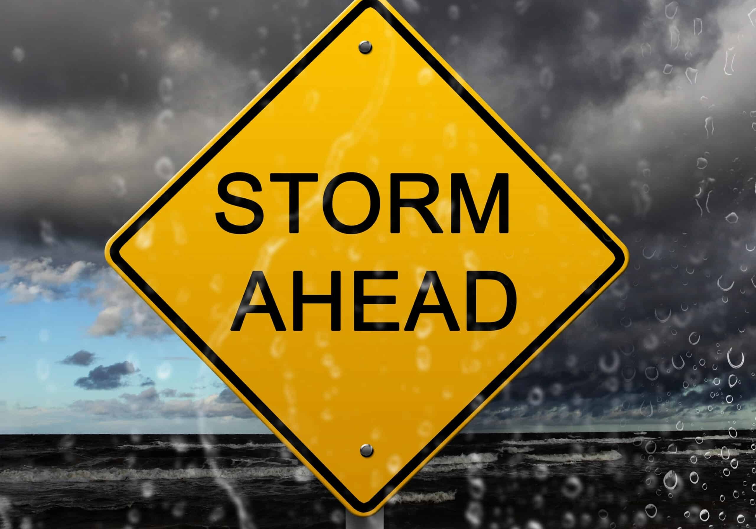 Storm ahead